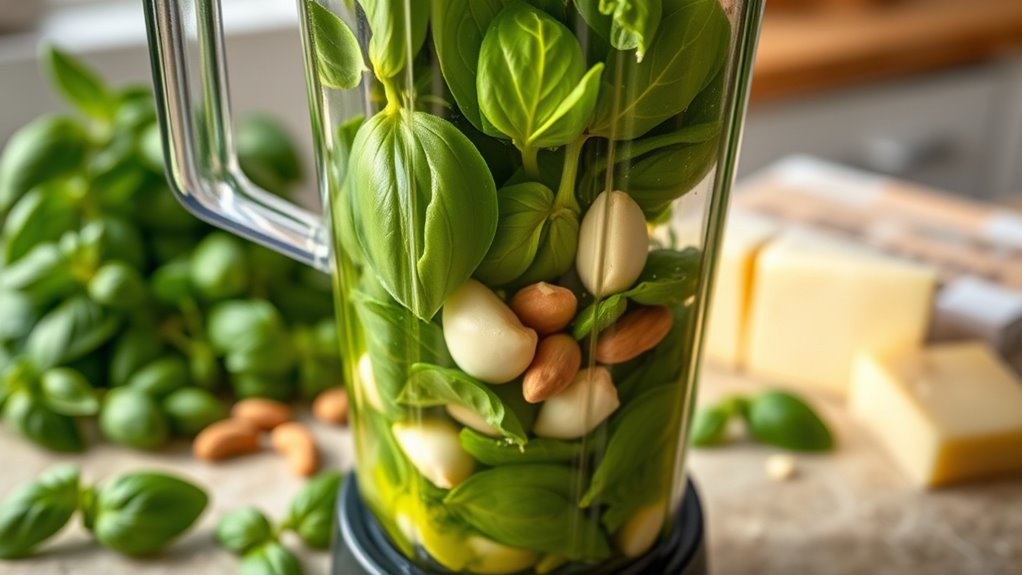 add ingredients gradually blending