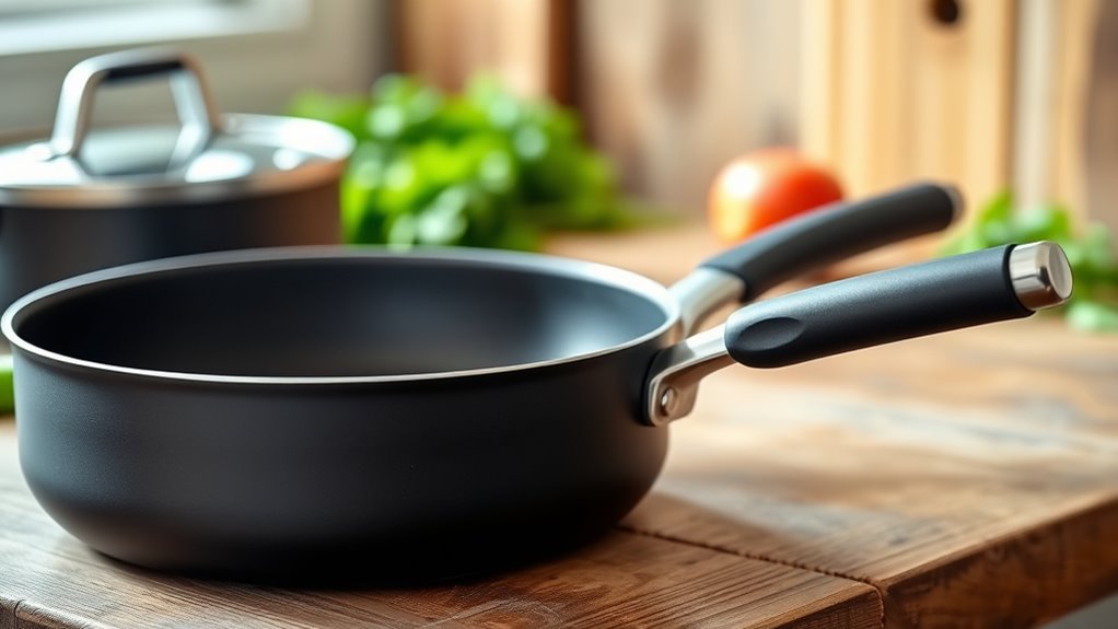 aluminum stainless steel nonstick