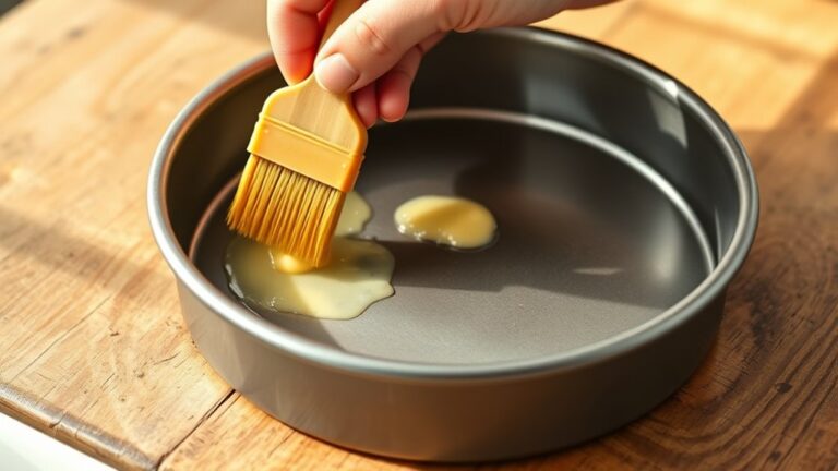 apply butter or spray