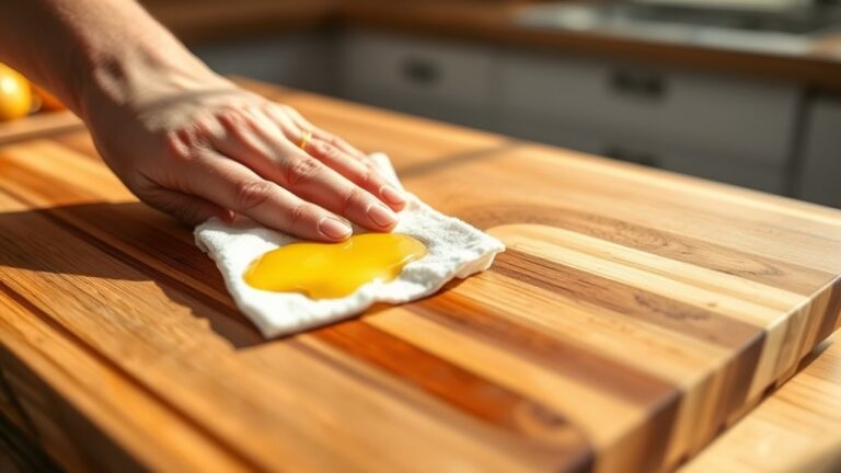 apply olive oil carefully