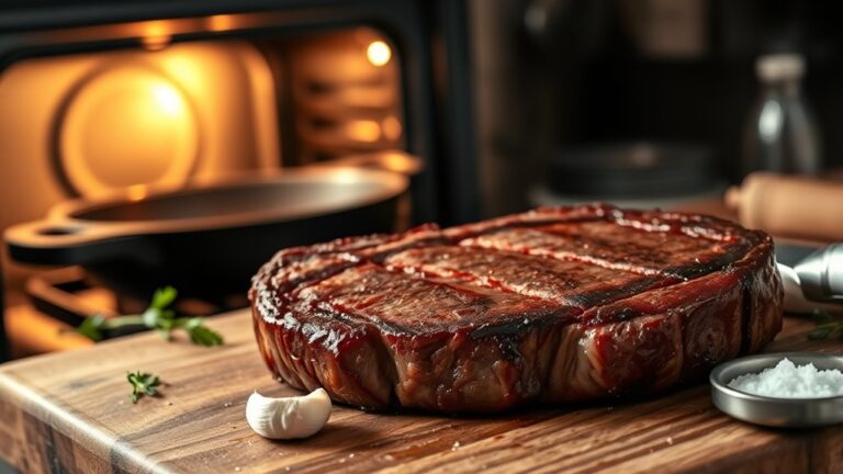 bake juicy ribeye steak