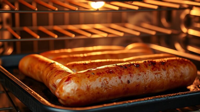 bake sausage until cooked