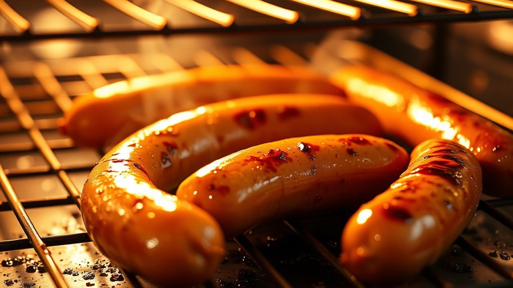 bake sausage until done