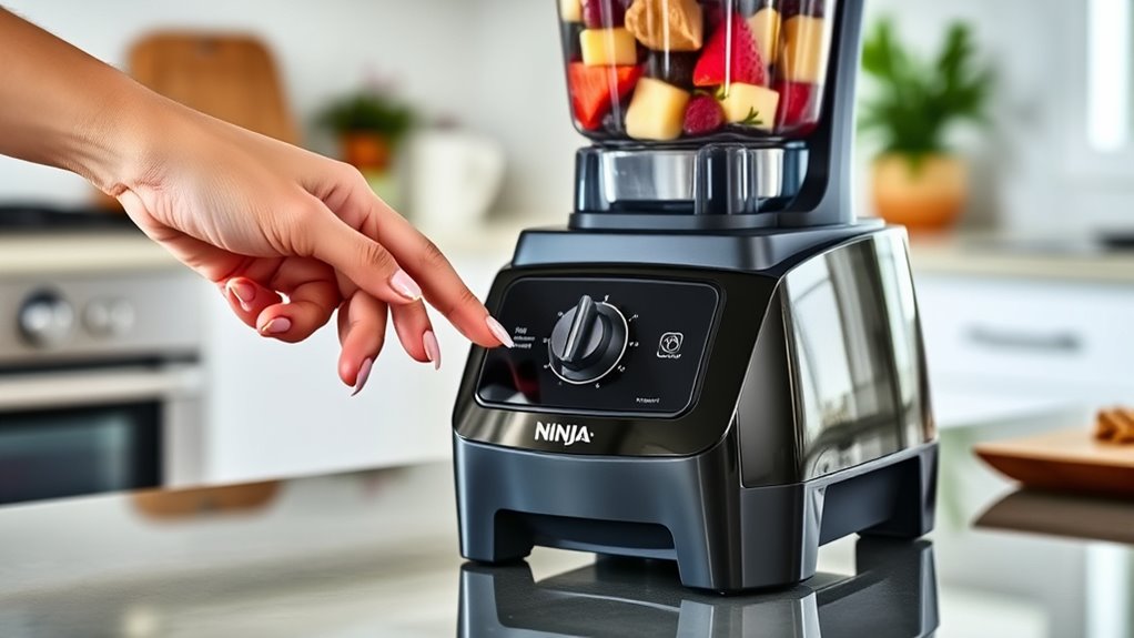 begin using ninja blender
