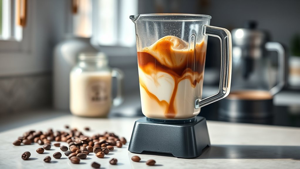 blend coffee milkshake small