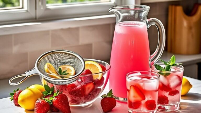 blend free strawberry lemonade recipe