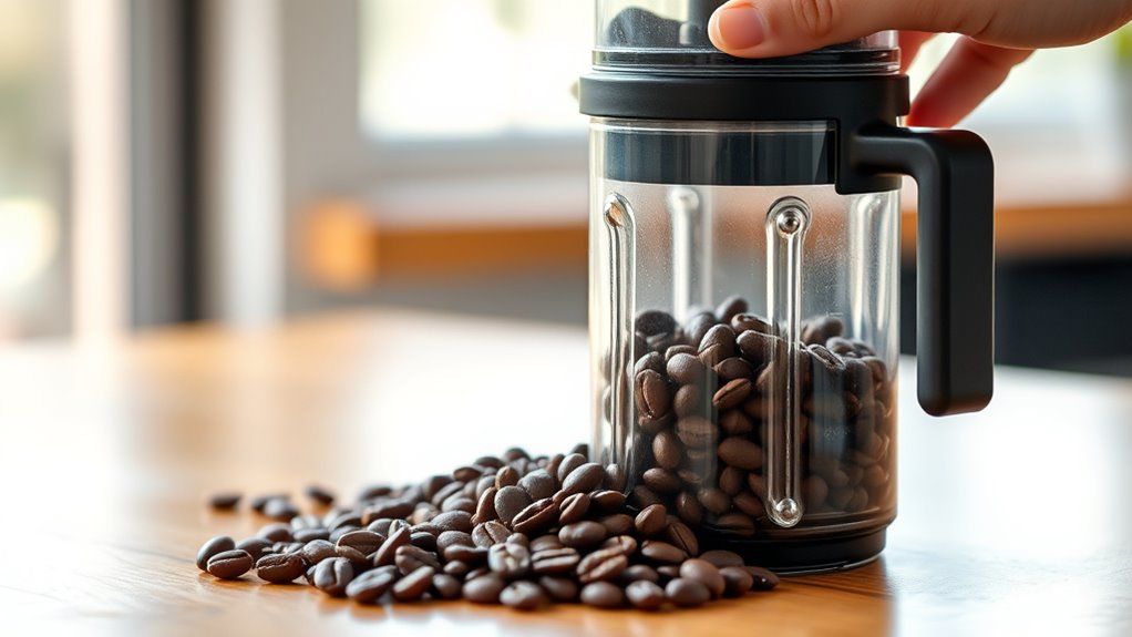 blender coffee grinding method