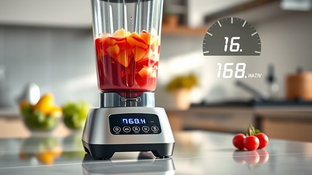 blender power consumption details