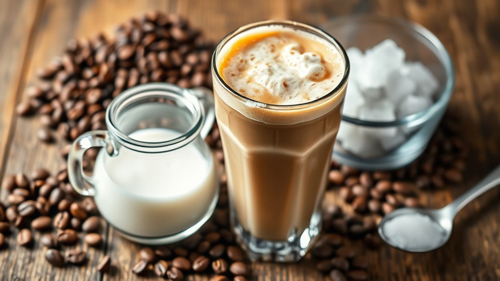 brew ice milk blend
