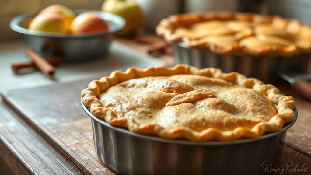 cake pan affects pie baking