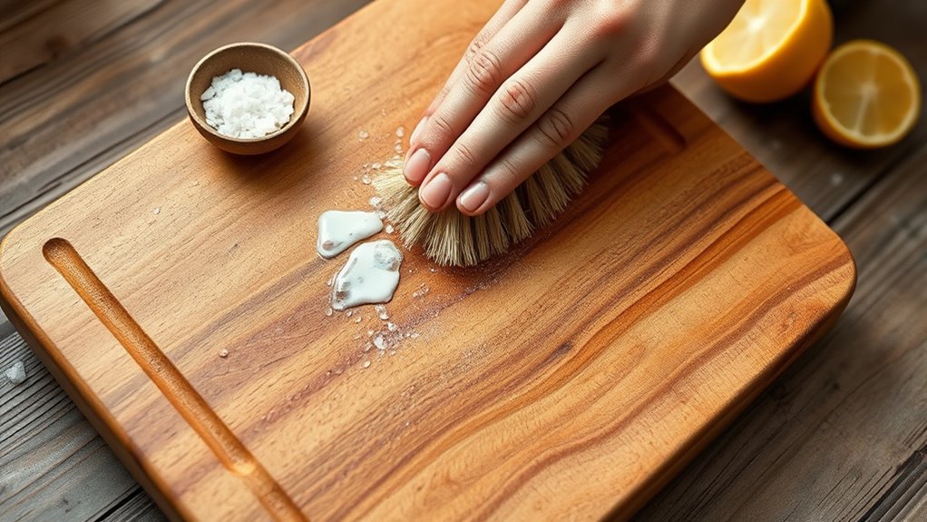 careful cleaning preserves wood