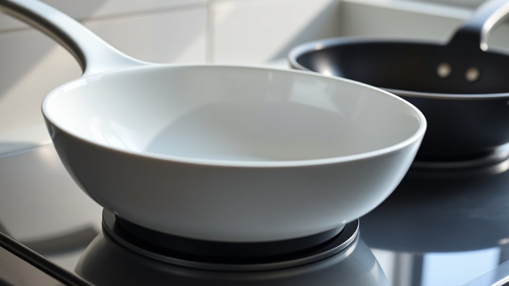 ceramic cookware lacks teflon
