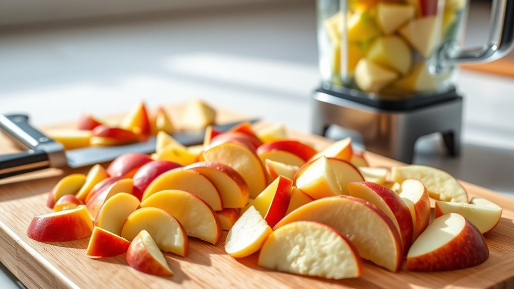 choose and cut apples