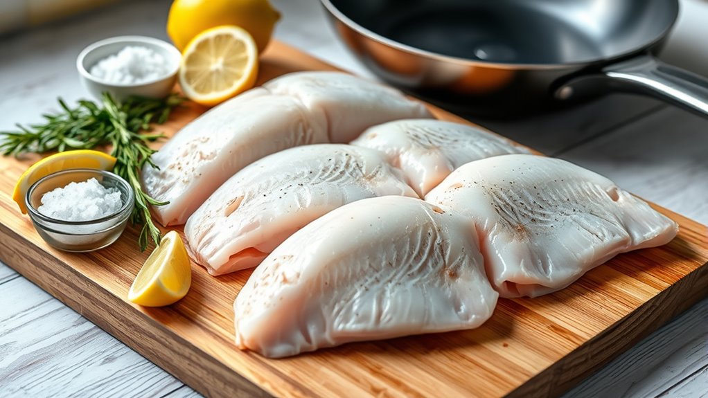 choose fresh firm fillets