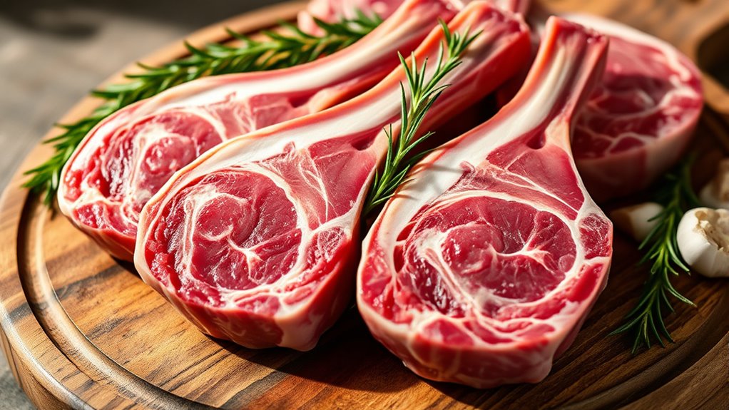 choose fresh tender chops
