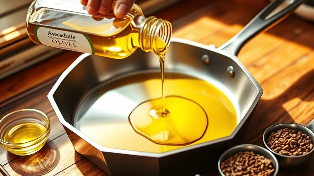 choose high smoke point oil