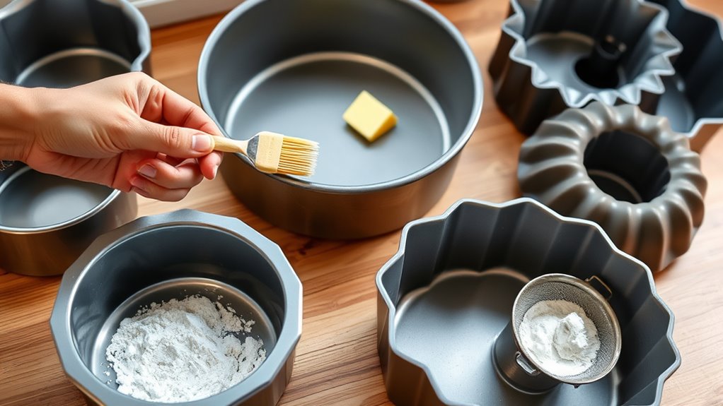 choose pan size and material