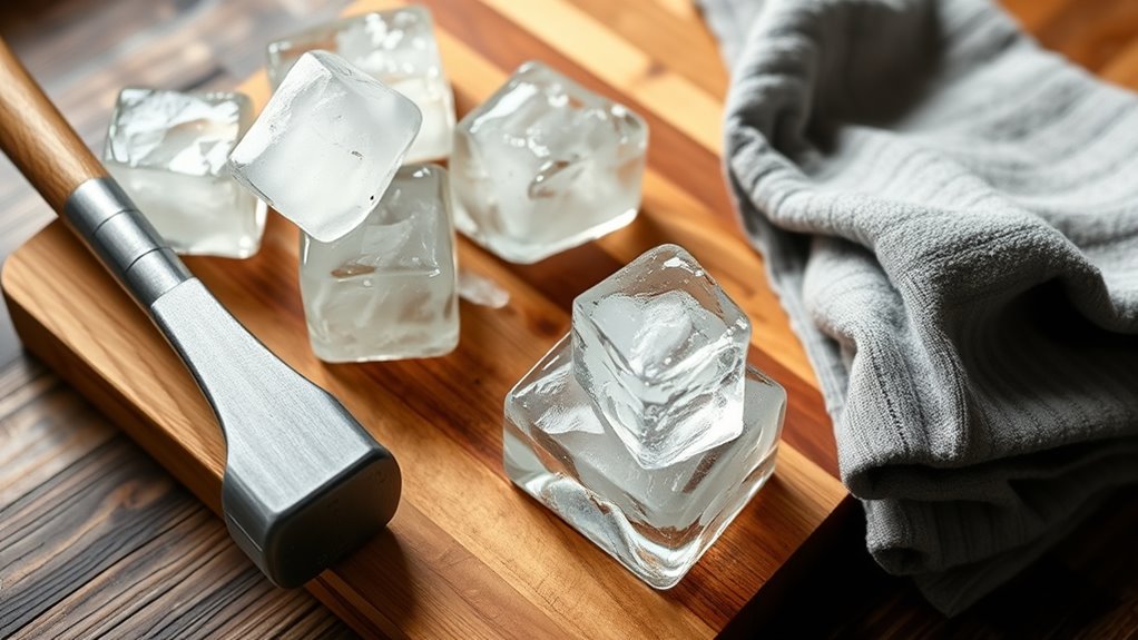 choose solid clear ice