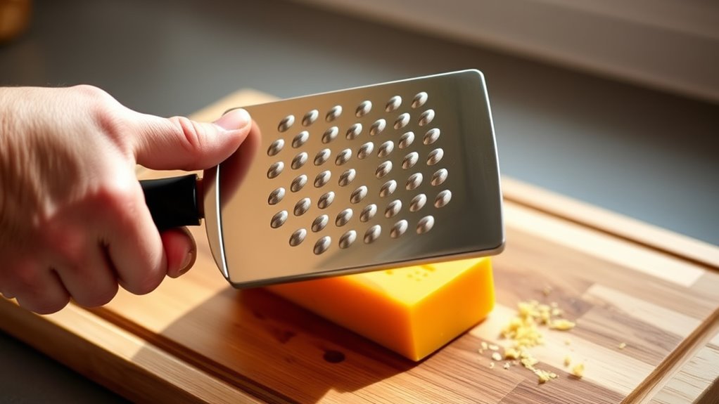 choose suitable cheese grater