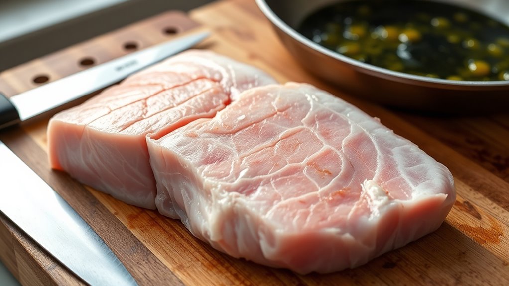 choose thick fresh steaks