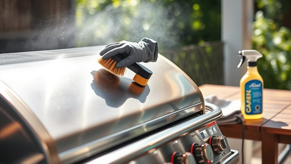 clean grill for optimal performance