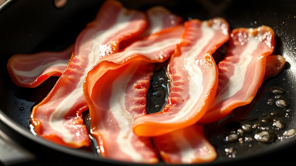 cook bacon in pan