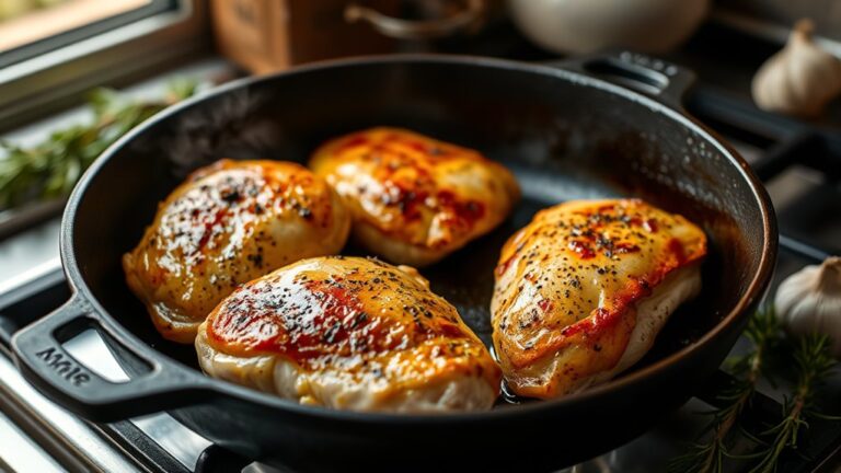 cook chicken in skillet