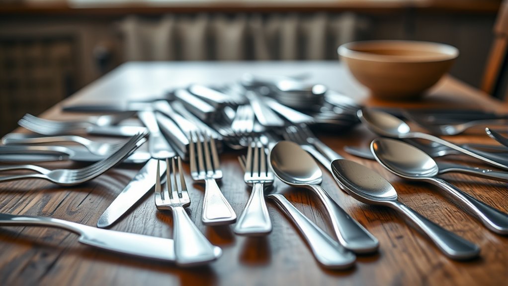 correct spelling of utensils
