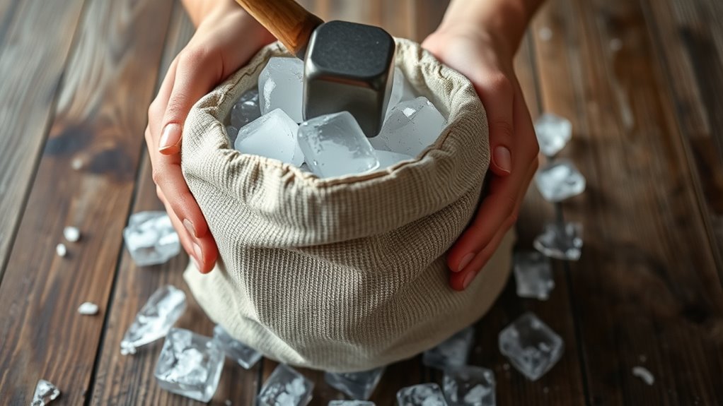 crush ice without blender