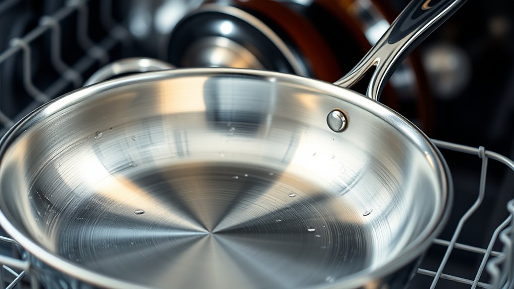 dishwasher effects on stainless steel