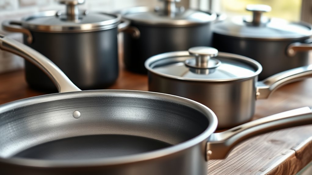 durable coated aluminum cookware