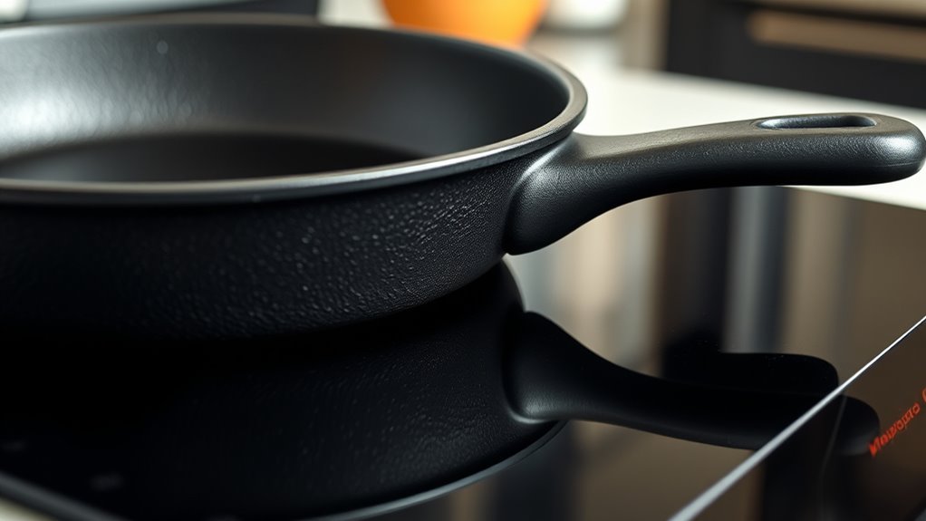 durable even heating induction cookware