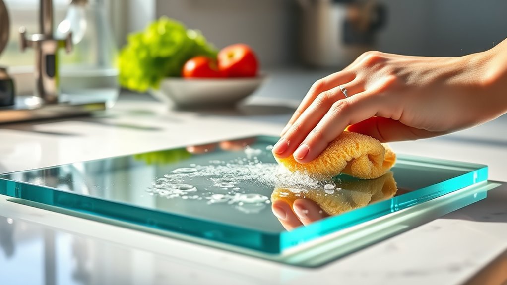 easy hygienic glass cleaning