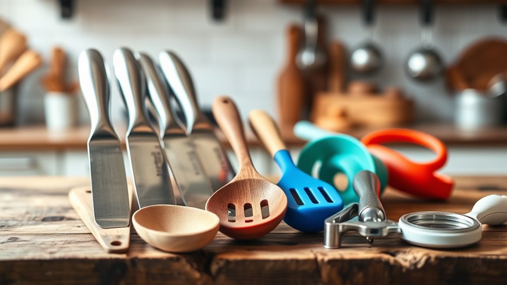 essential utensils for cooking