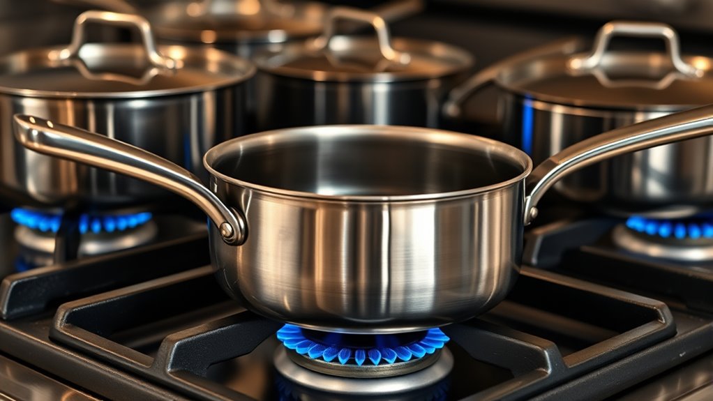 even heat distribution cookware