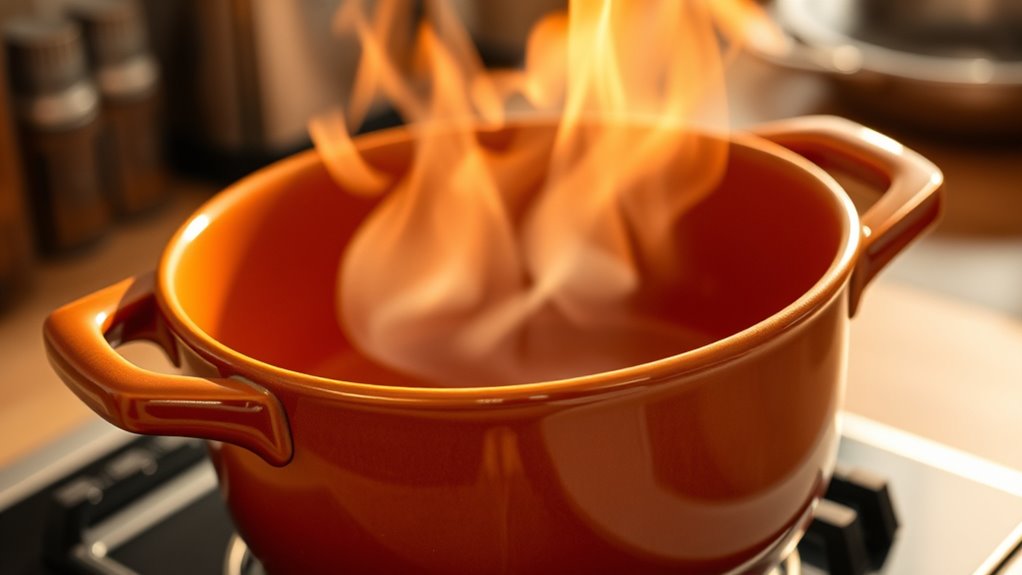 even heat for perfect cooking