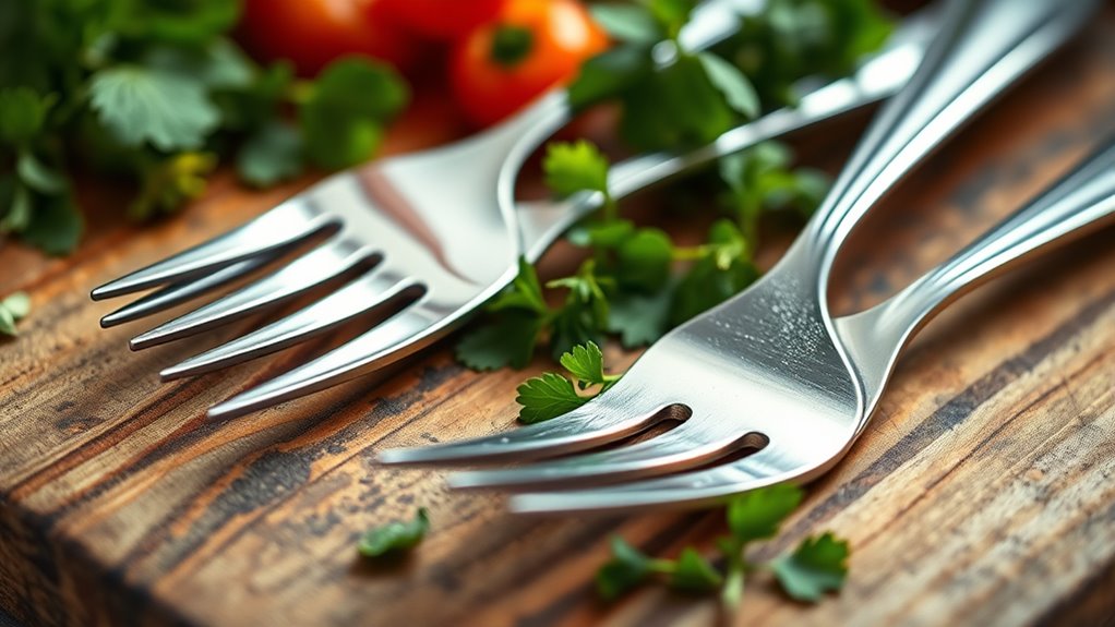 forks aid in handling