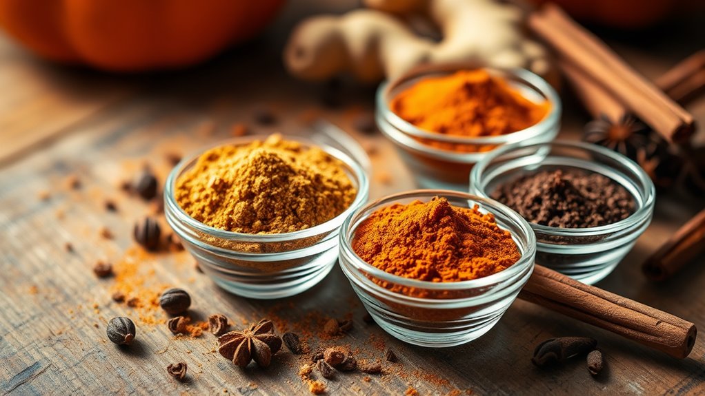 gather and blend spices