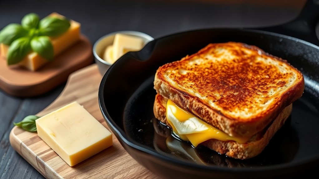 gather butter cheese cook