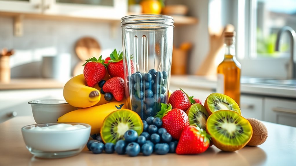 gather fresh nutritious ingredients