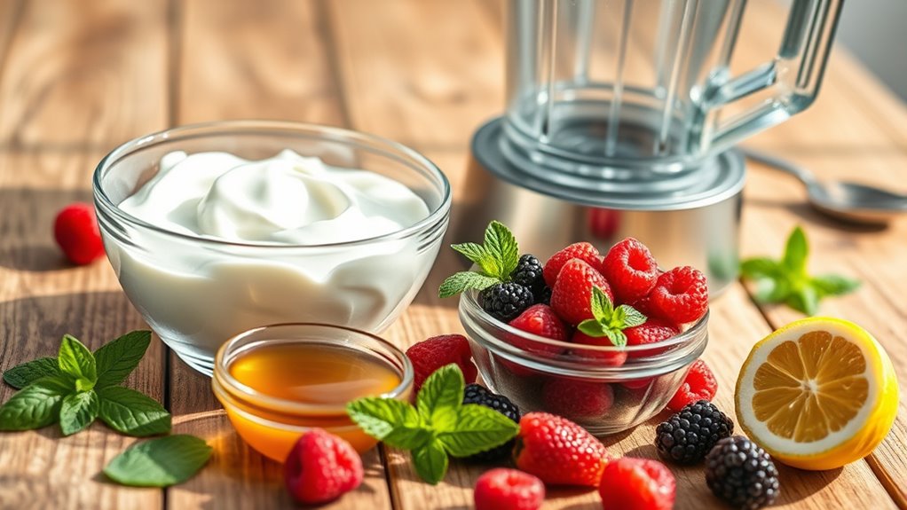 gather ingredients for flavor