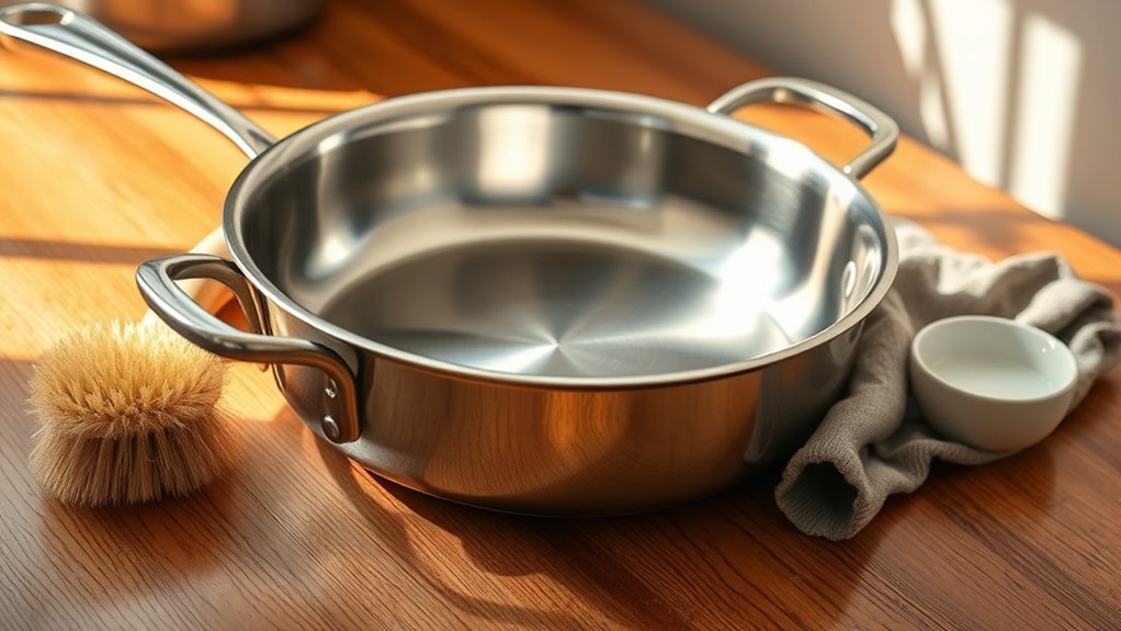 gentle cleaning and utensils