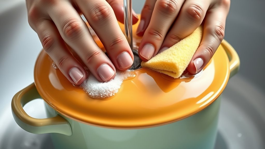 gentle cleaning preserves finish