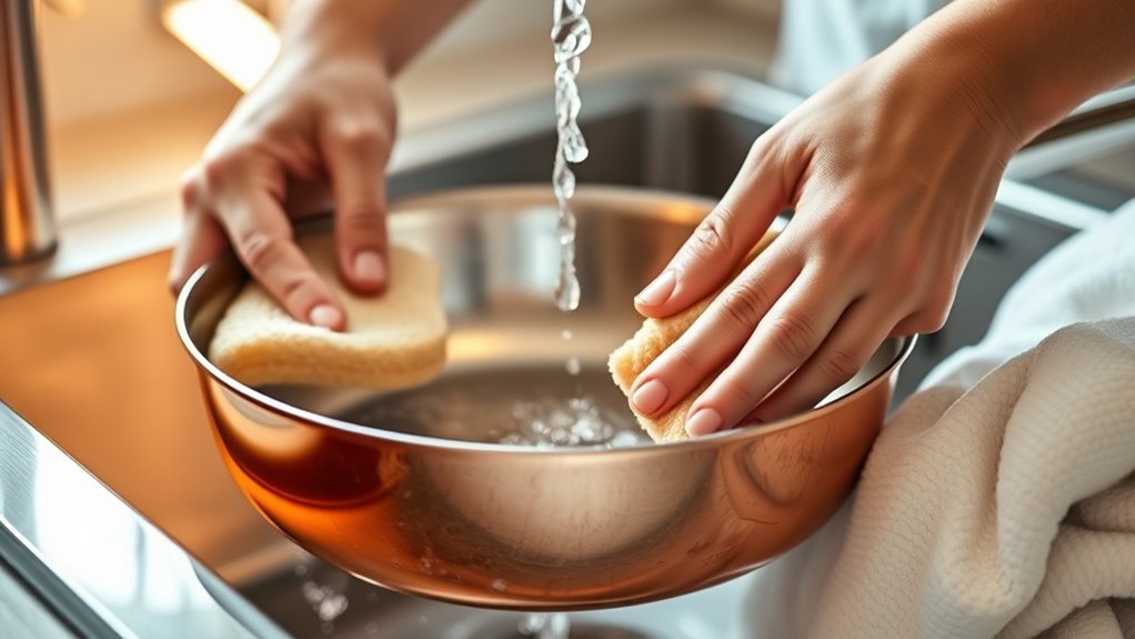 gentle cleaning prevents damage
