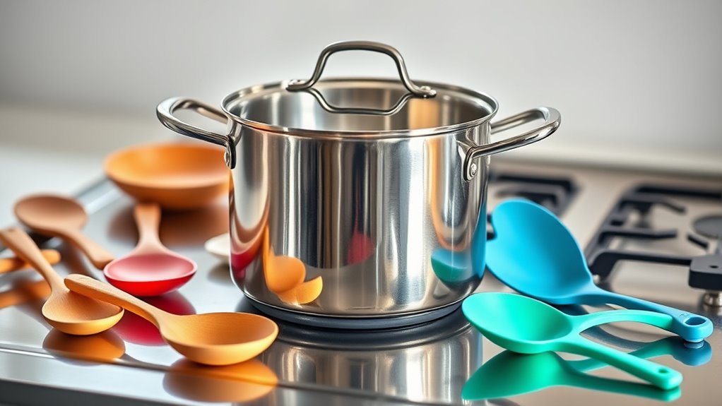 gentle durable heat resistant utensils