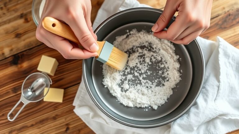 grease and flour pan