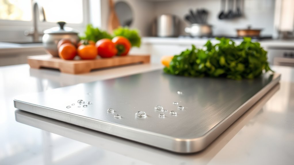 hygienic easy to clean surface