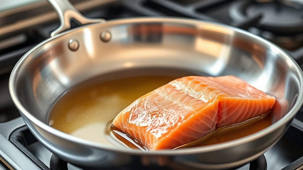 ideal pan and oil selection