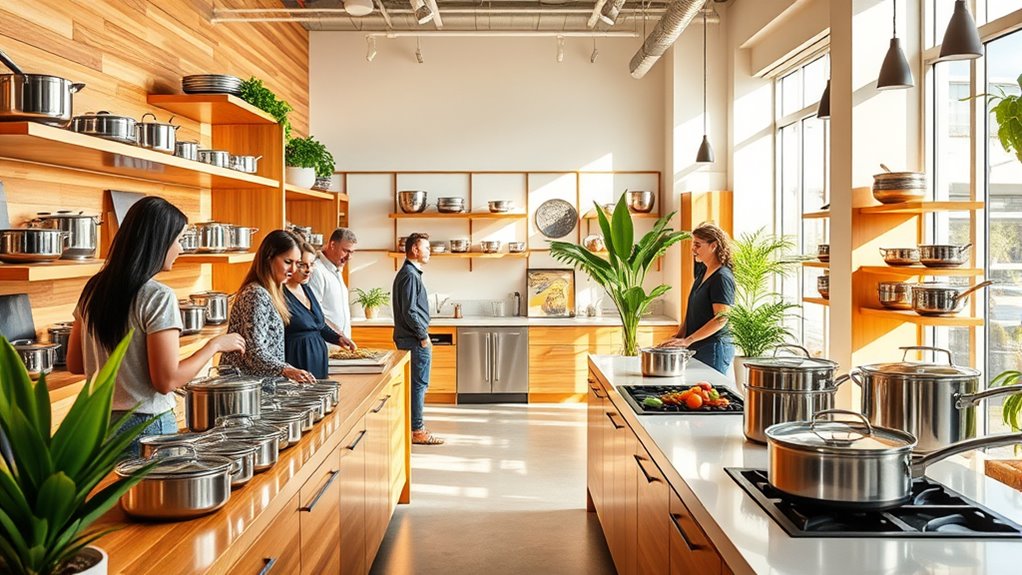 in store saladmaster shopping