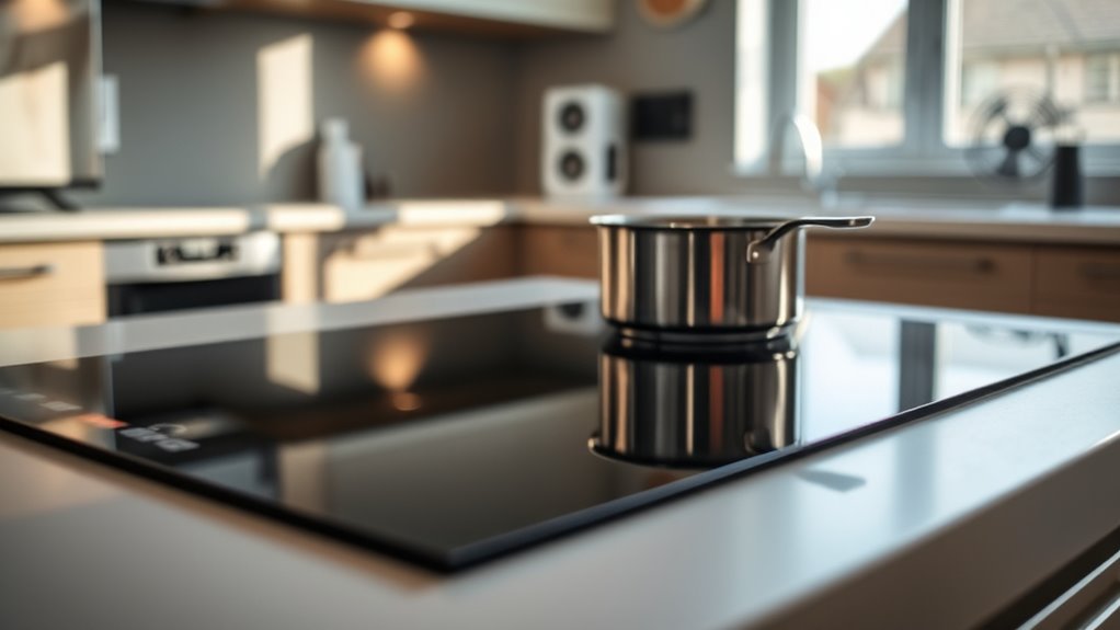 induction cooktop noise reduction